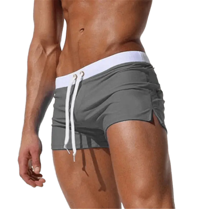 Men's Quick - Dry Plus - Size Swim Shorts - WOWihte
