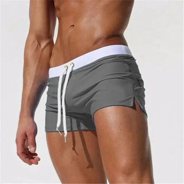 Men's Quick - Dry Plus - Size Swim Shorts - WOWihte