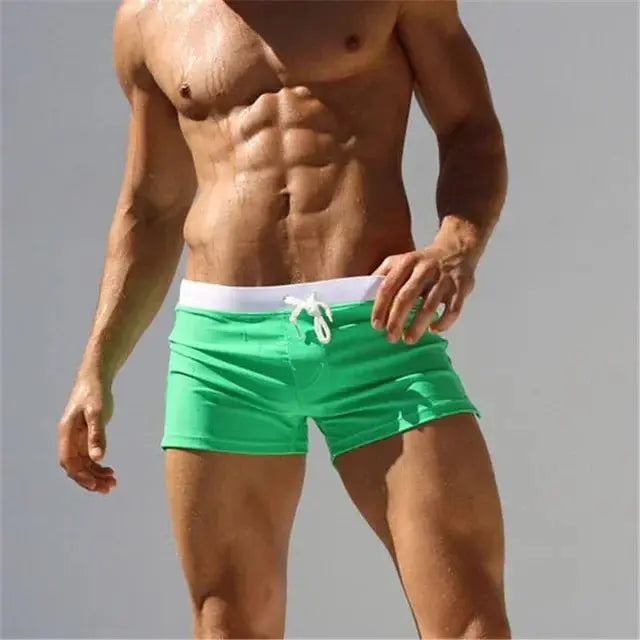 Men's Quick - Dry Plus - Size Swim Shorts - WOWihte