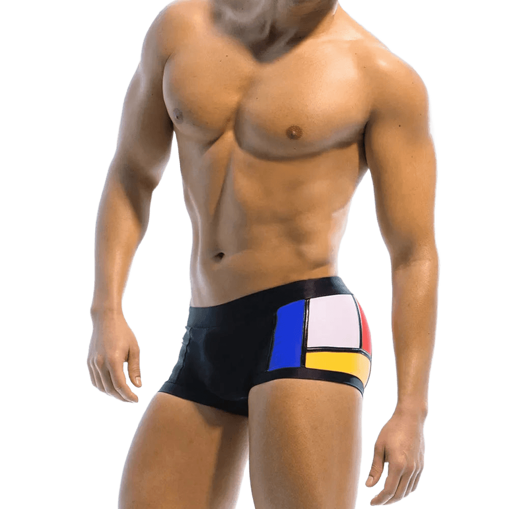 Men's Quick Dry Swim Shorts - WOWihte