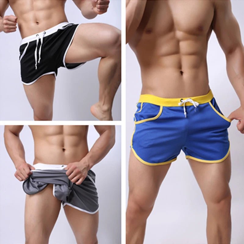 Men's Quick Dry Swim Shorts - WOWihte