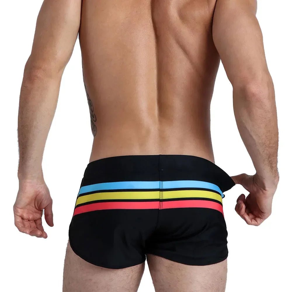 Men's Quick Dry Swim Trunks - WOWihte