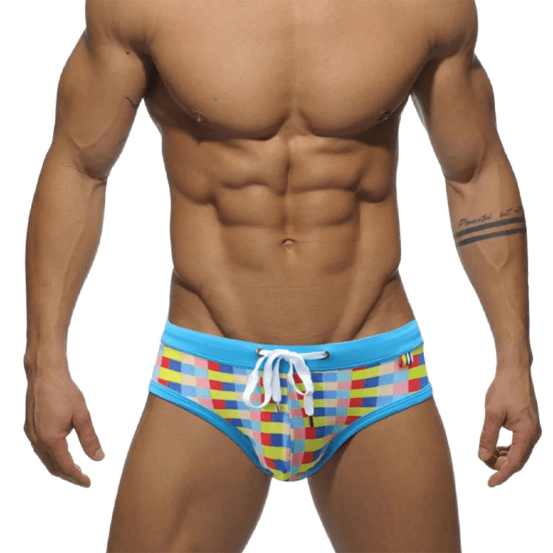 Men's Quick Dry Swim Trunks - WOWihte