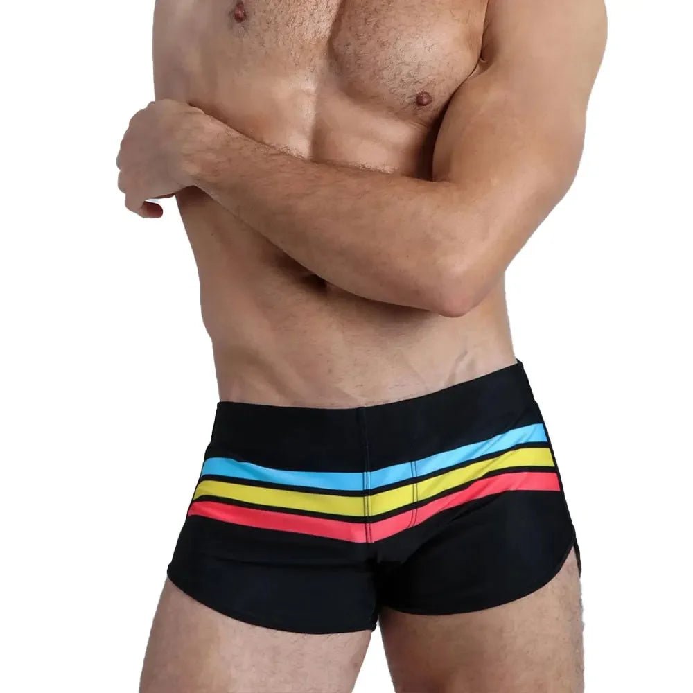 Men's Quick Dry Swim Trunks - WOWihte