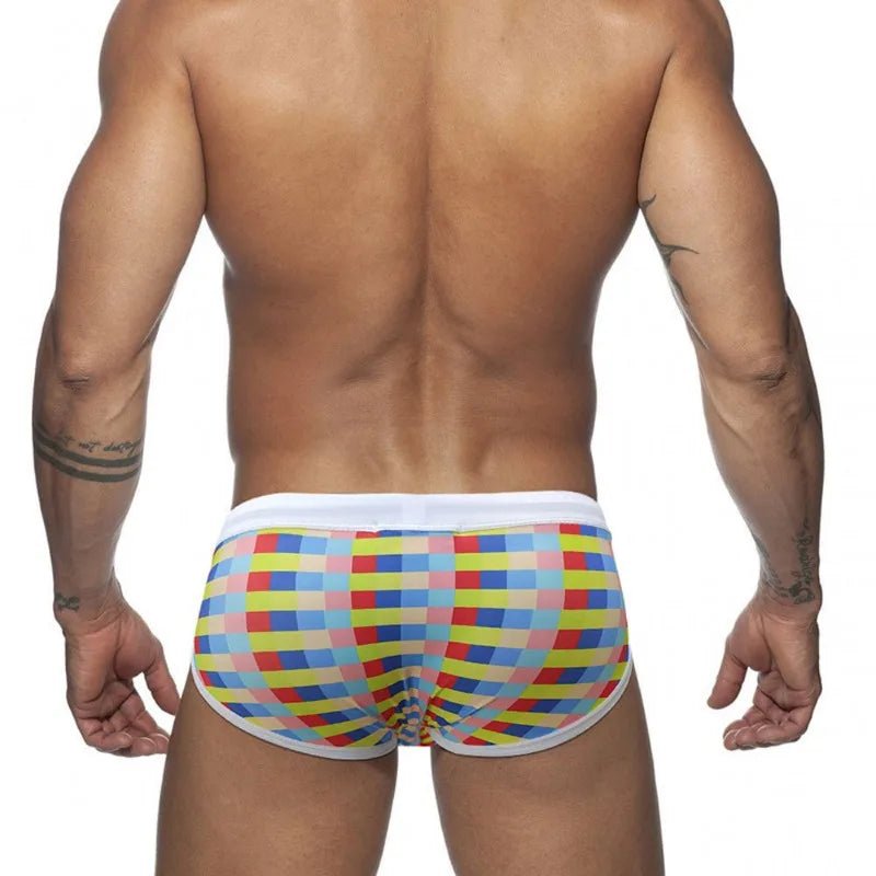 Men's Quick Dry Swim Trunks - WOWihte