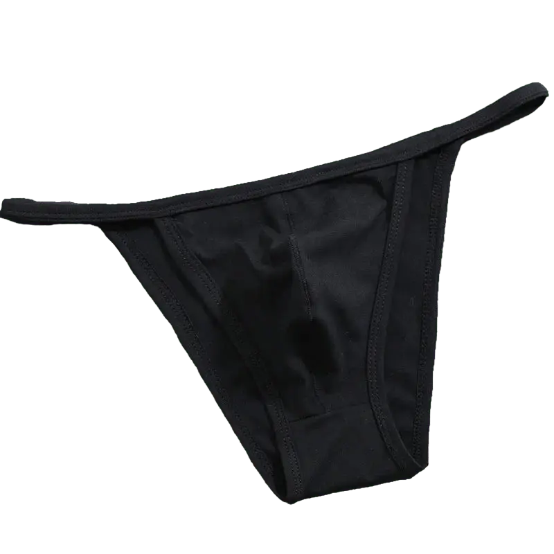 Men's Sexy Brief Underwear Cotton Breathable Low Waist Boxers - WOWihte