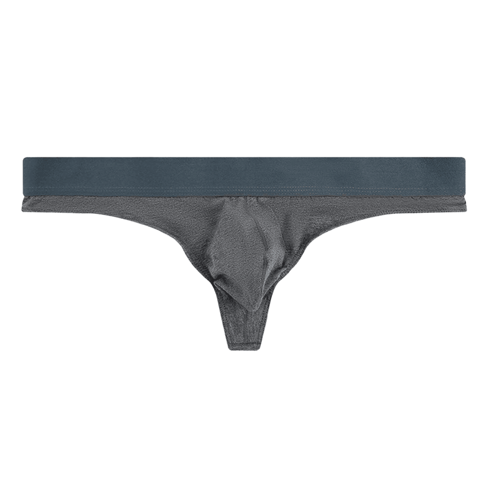 Men's Sexy Cotton Pouch Thong - WOWihte