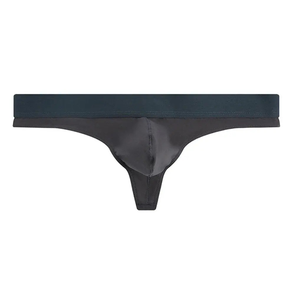 Men's Sexy Cotton Pouch Thong - WOWihte