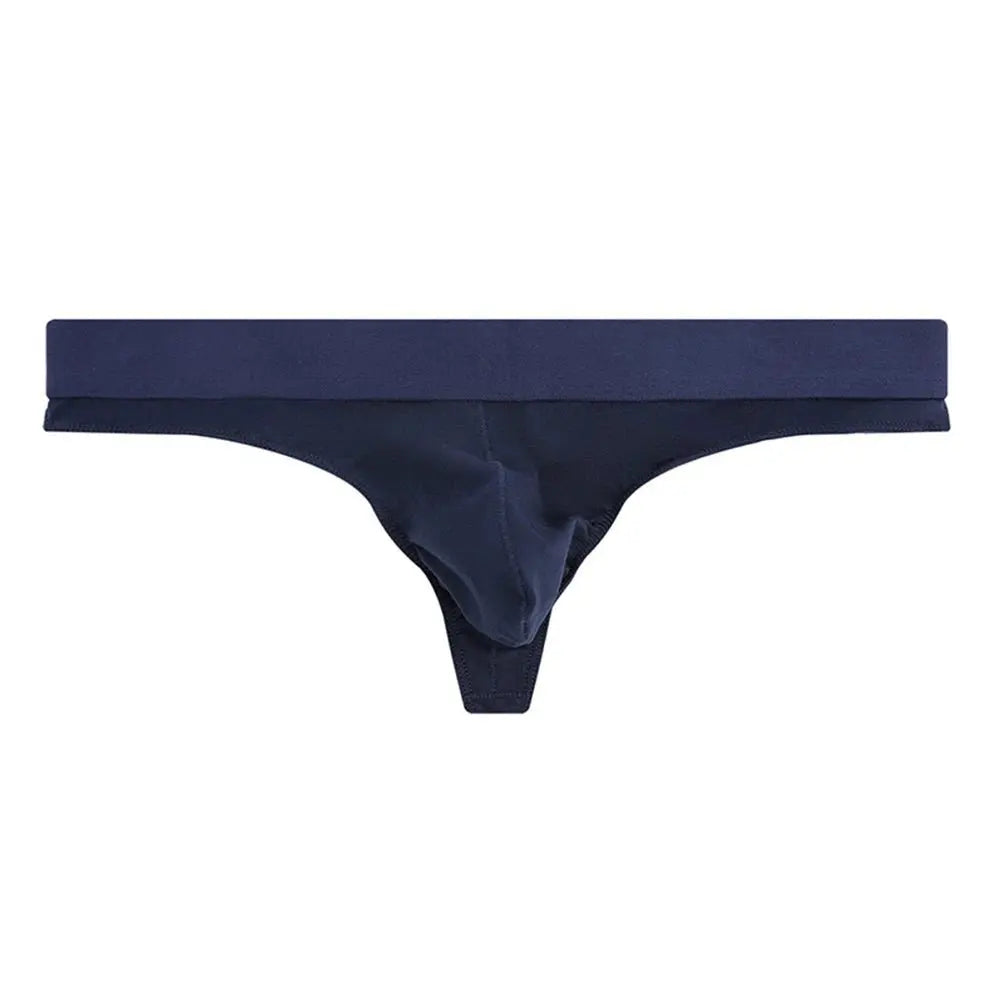 Men's Sexy Cotton Pouch Thong - WOWihte