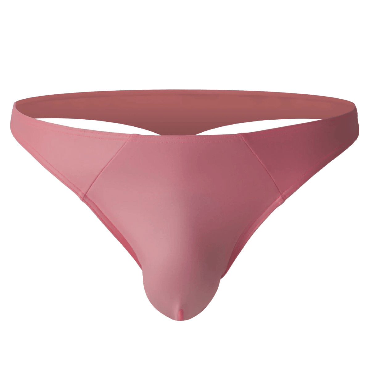 Men's Sexy Patent Leather T - Back Thong Underwear - WOWihte