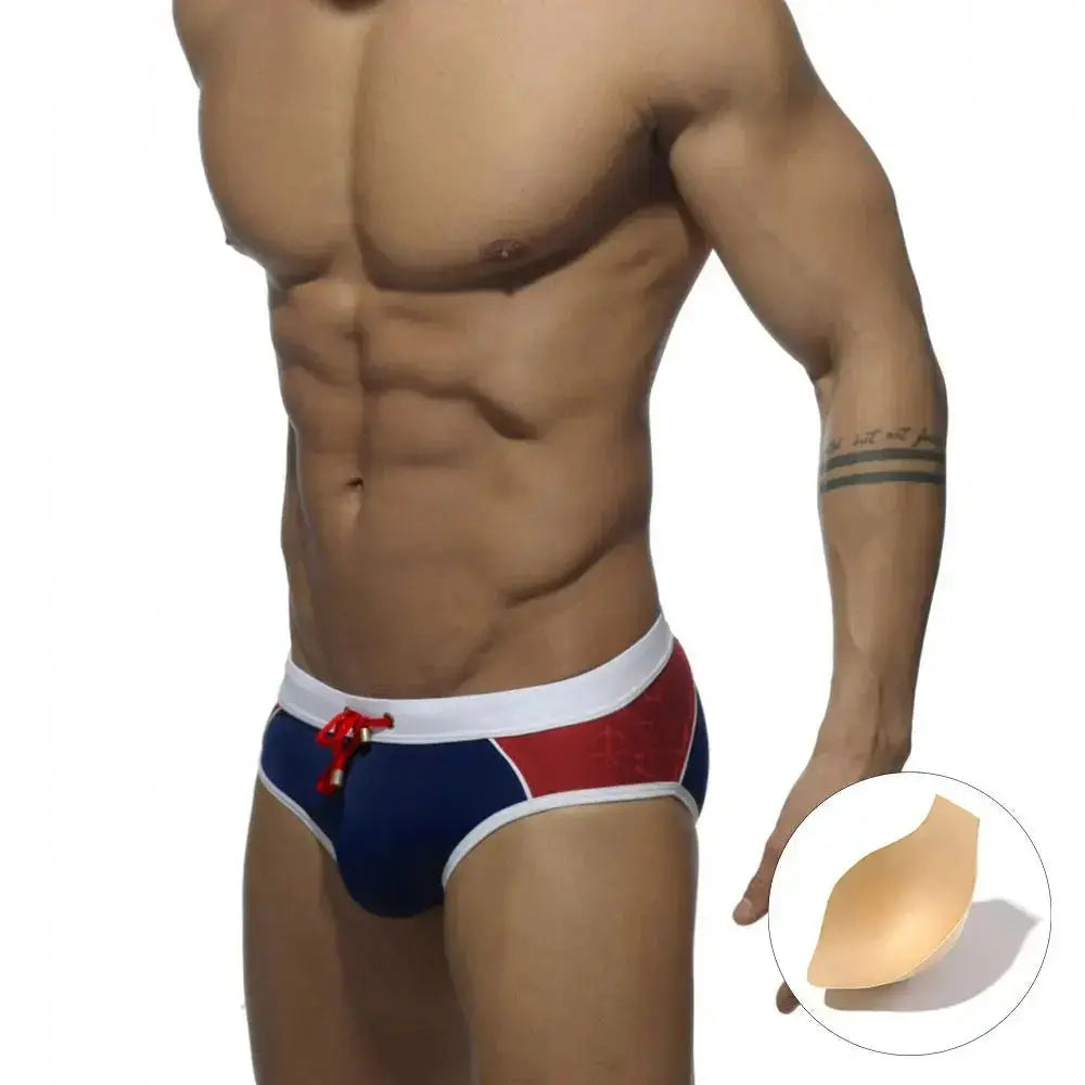 Men's Sexy Swim Briefs - WOWihte