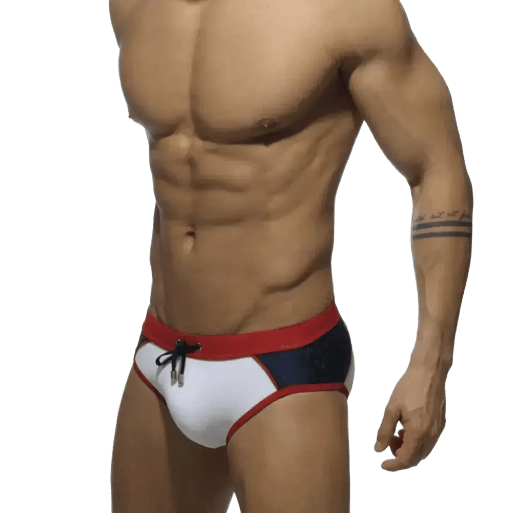 Men's Sexy Swim Briefs - WOWihte