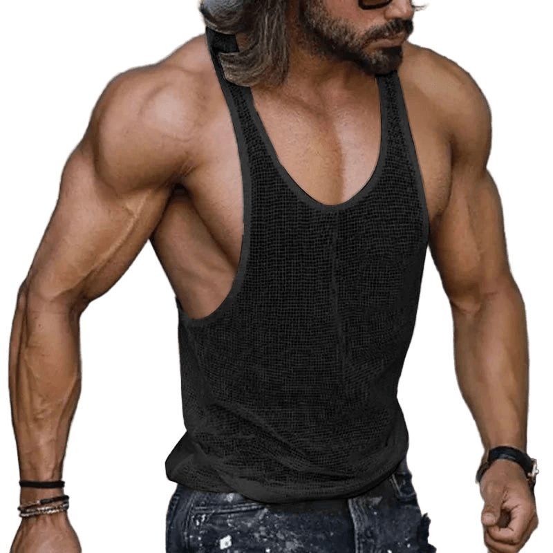 Men's Sexy Tank Tops - WOWihte