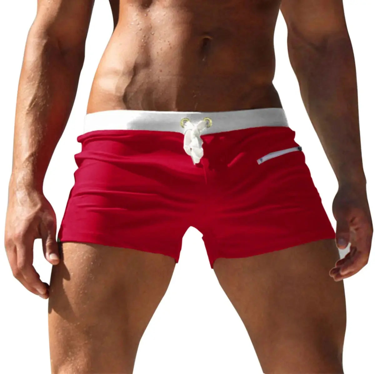 Men's Slim Quick - Dry Trunks - WOWihte