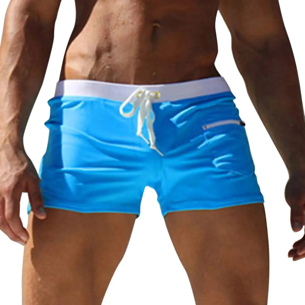 Men's Slim Quick - Dry Trunks - WOWihte