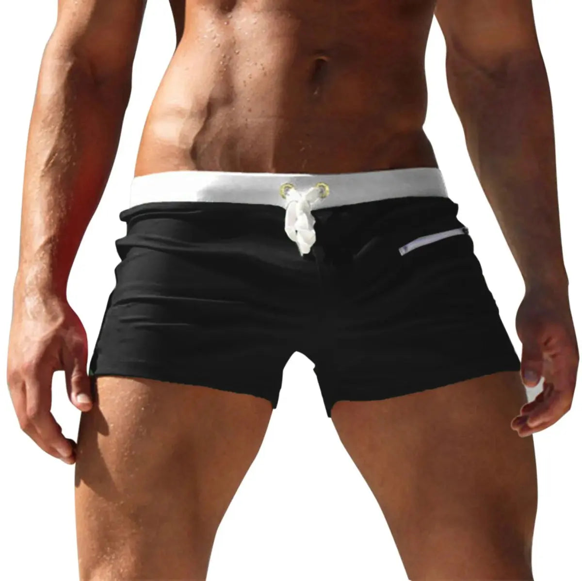 Men's Slim Quick - Dry Trunks - WOWihte