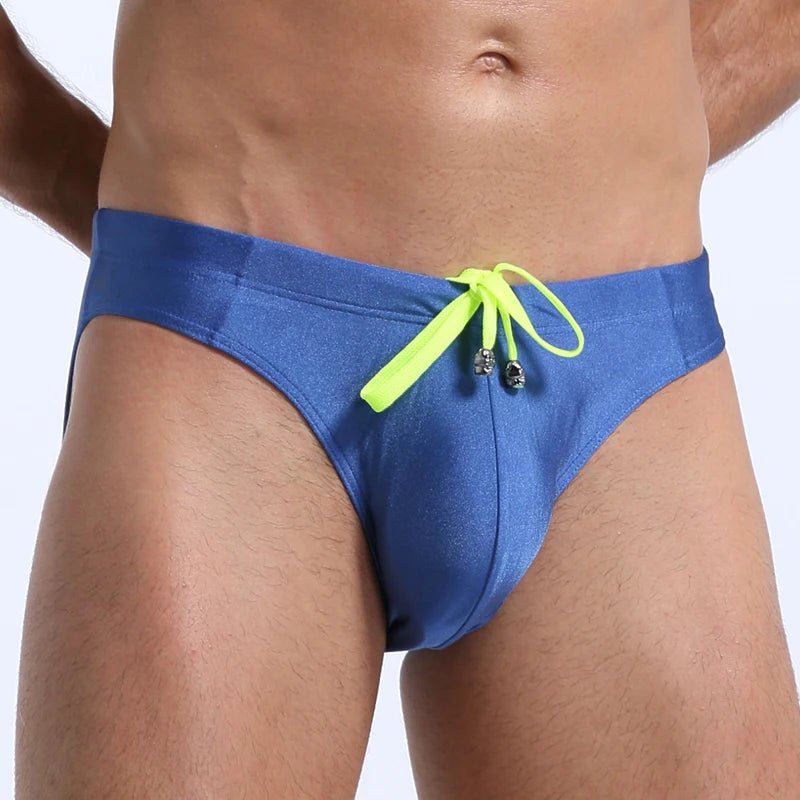 Men's Swim Briefs Beach Shorts - WOWihte