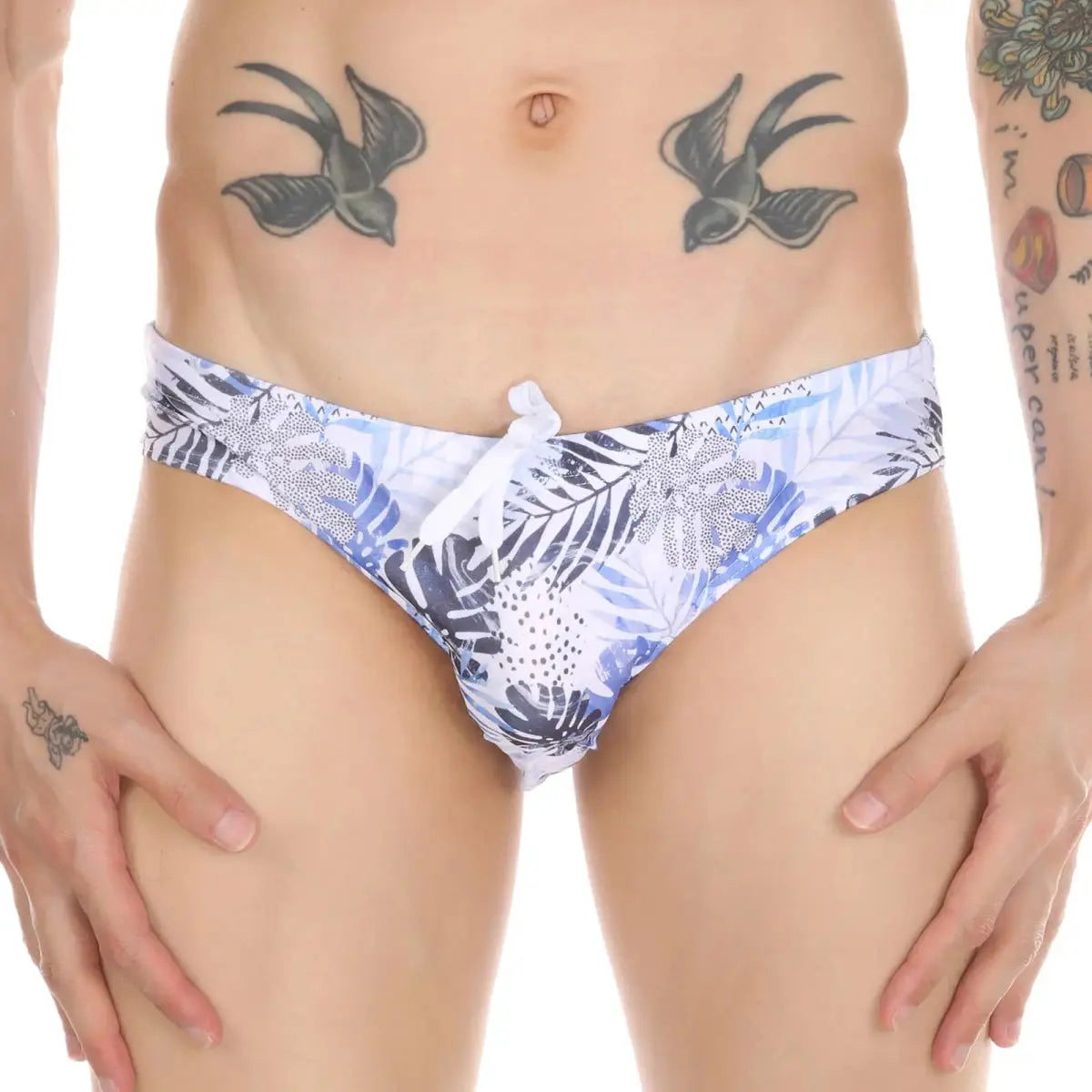 Men's Swim Briefs Sexy Beachwear Swimsuit Trunks - WOWihte