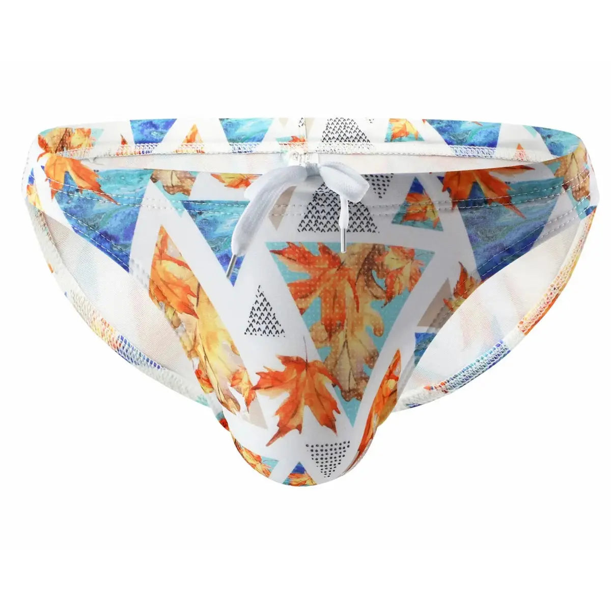 Men's Swim Briefs Sexy Beachwear Swimsuit Trunks - WOWihte
