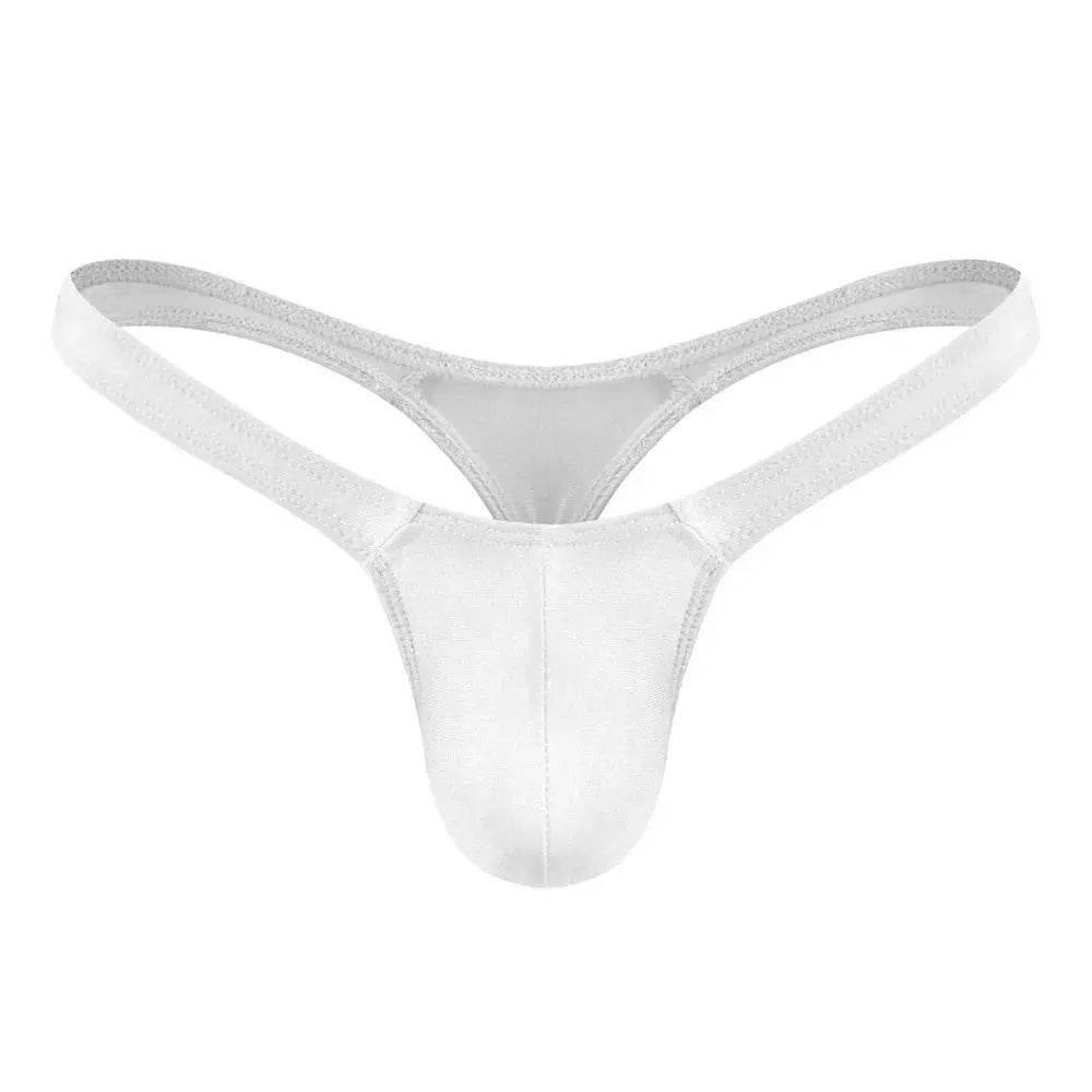 Men's Swimwear T - back Thong Briefs - WOWihte