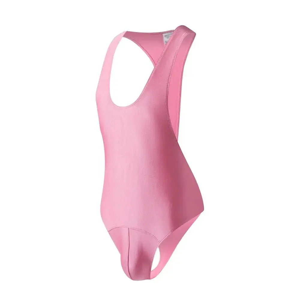 Mens Undershirts Slim Bodysuit Shaper Bikini Briefs Jumpsuits Sexy Gay Underwear Thong Jockstrap Bodywear Sports Bodybuilding - WOWihte