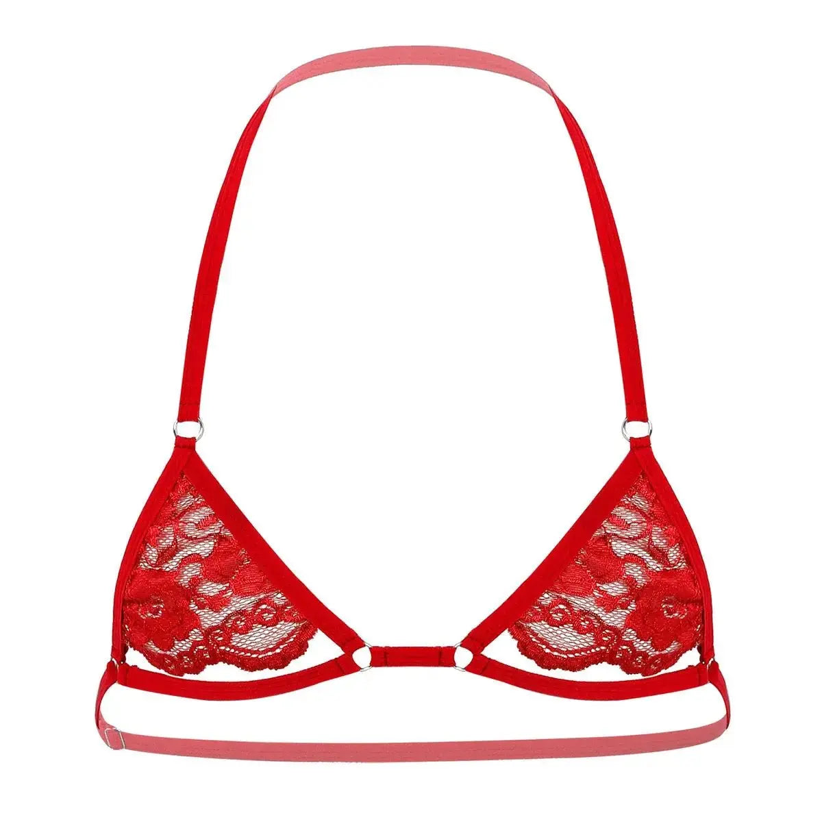 Mesh Bra Bikini Lingerie Set - WOWihte