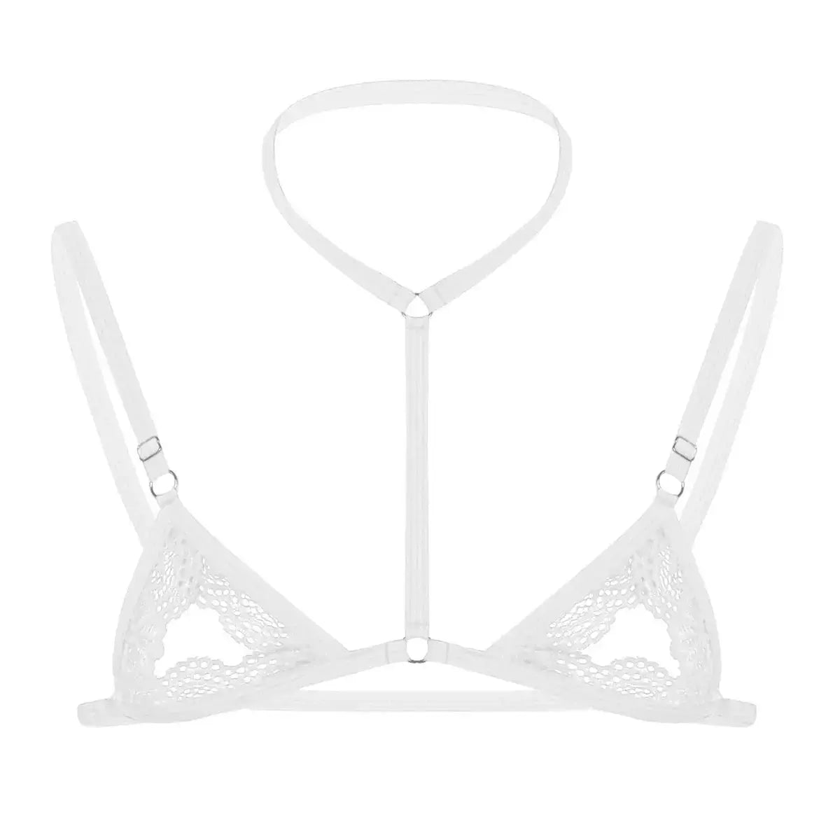 Mesh Bra Bikini Lingerie Set - WOWihte