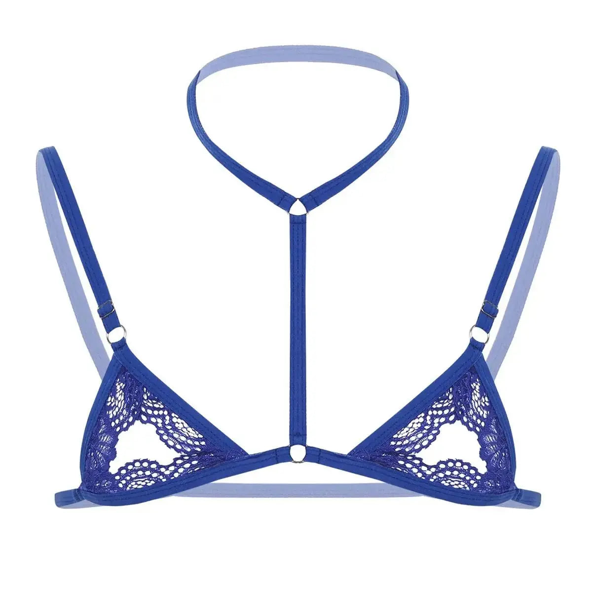 Mesh Bra Bikini Lingerie Set - WOWihte