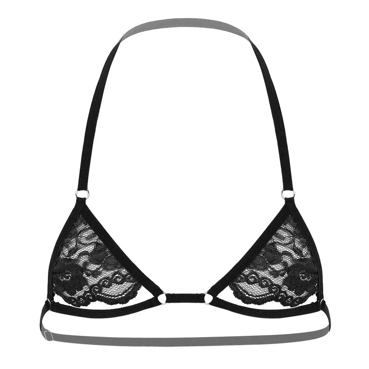 Mesh Bra Bikini Lingerie Set - WOWihte