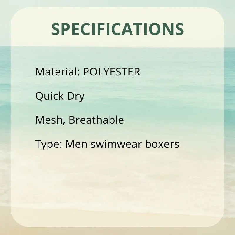 Mesh Breathable Surf Shorts - WOWihte