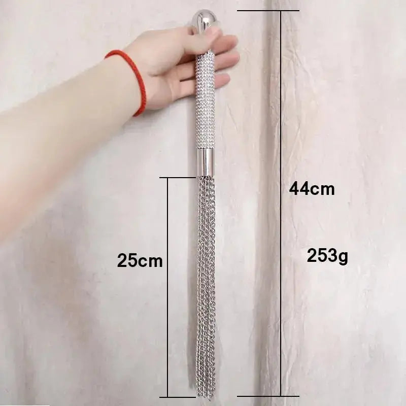 Metal Chain Bondage Flogger - WOWihte