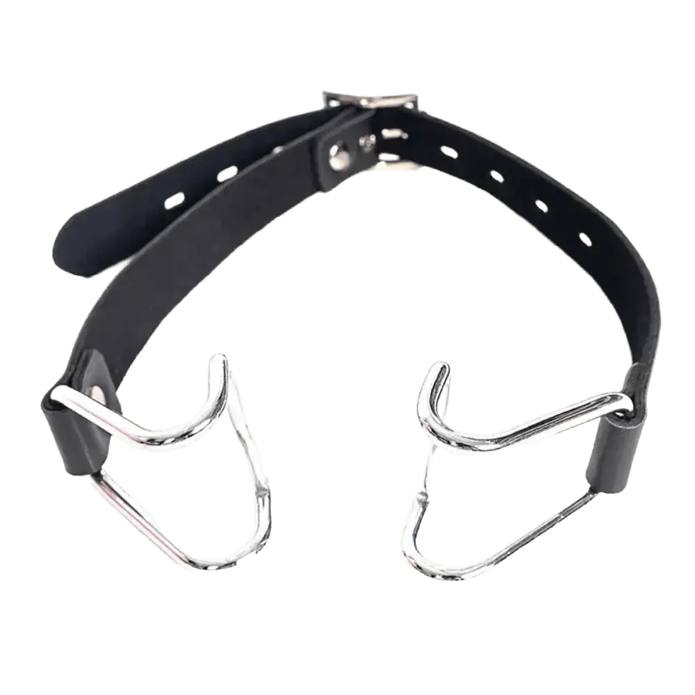 Metal Claw Mouth Gag Harness - WOWihte