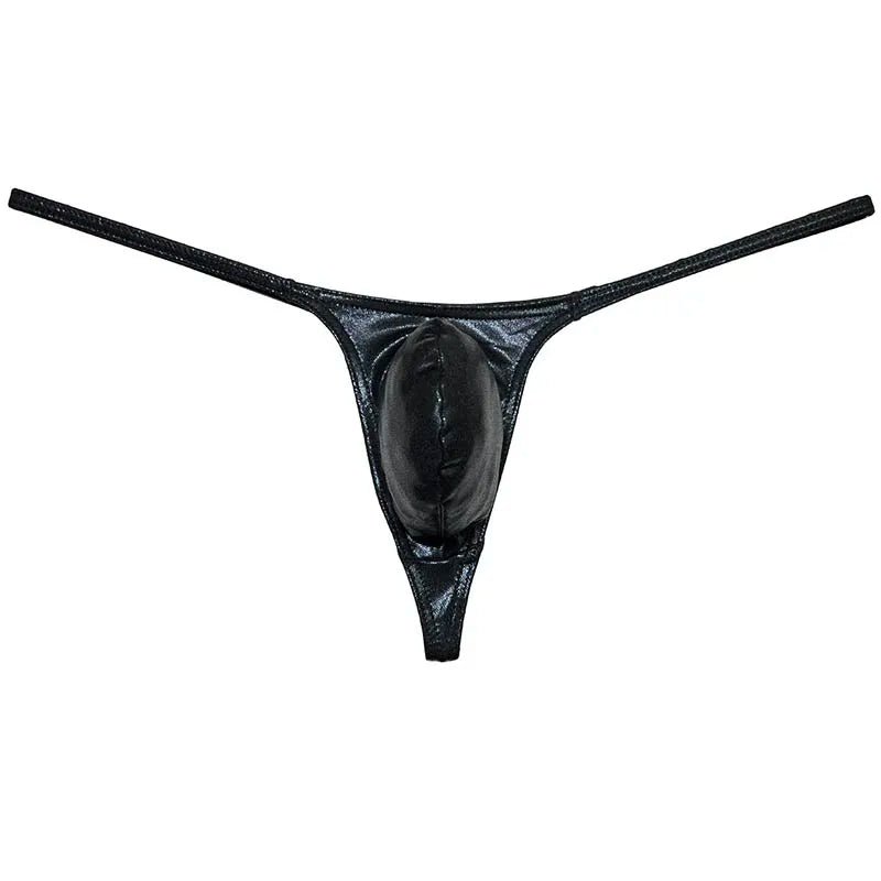 Micro Pouch Men's Swim Thong Briefs - WOWihte