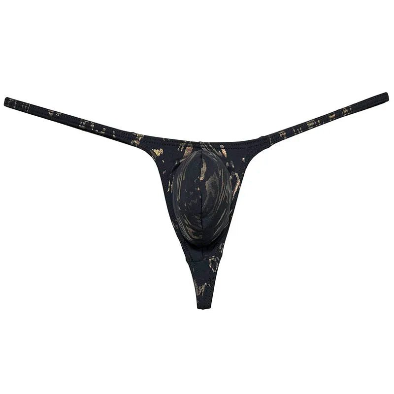 Micro Pouch Men's Swim Thong Briefs - WOWihte