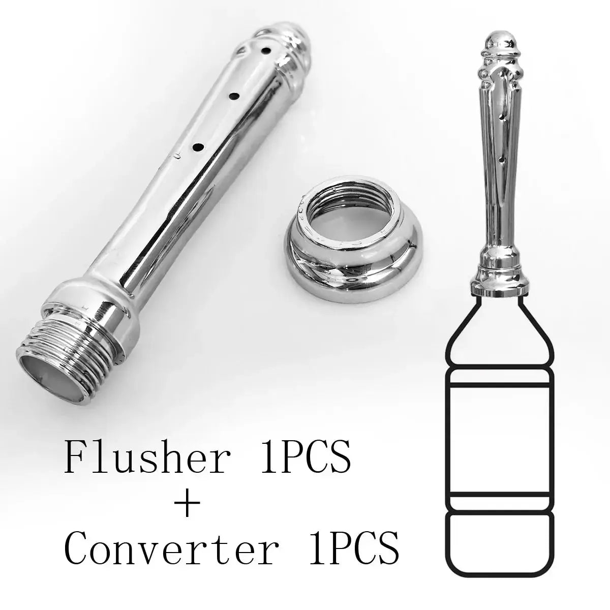 Multi - Function ABS Hygiene Shower Attachment - WOWihte