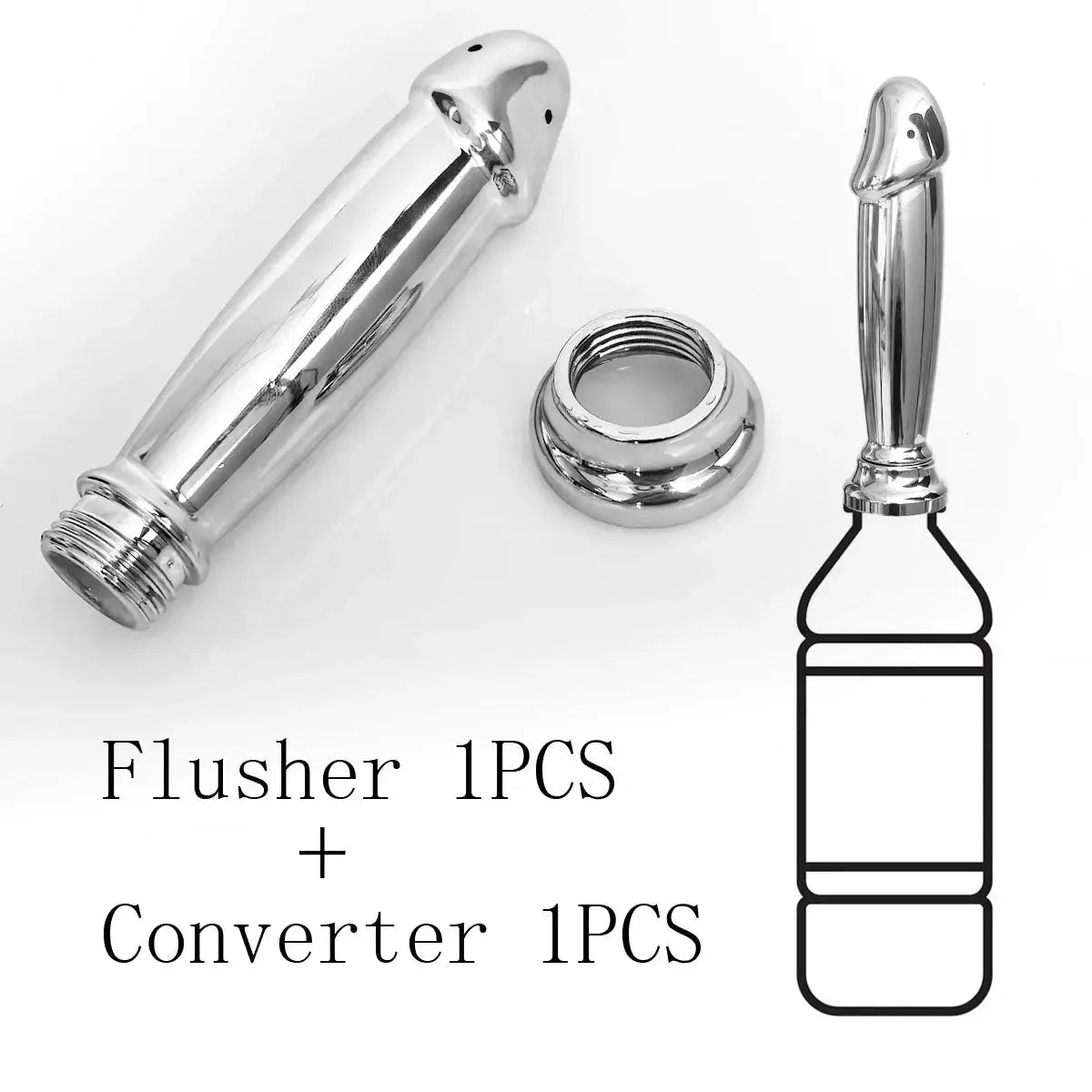 Multi - Function ABS Hygiene Shower Attachment - WOWihte