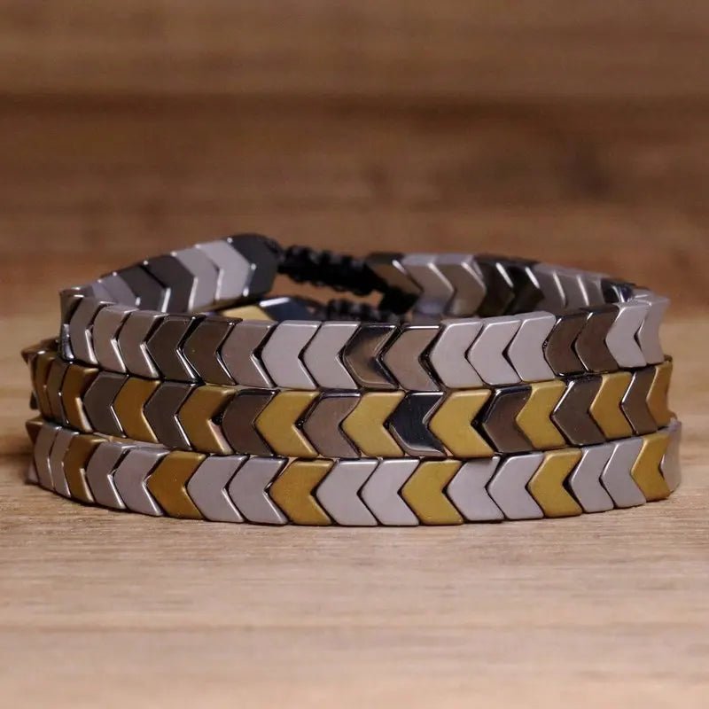 Multicolor Natural Stone Bracelet - WOWihte