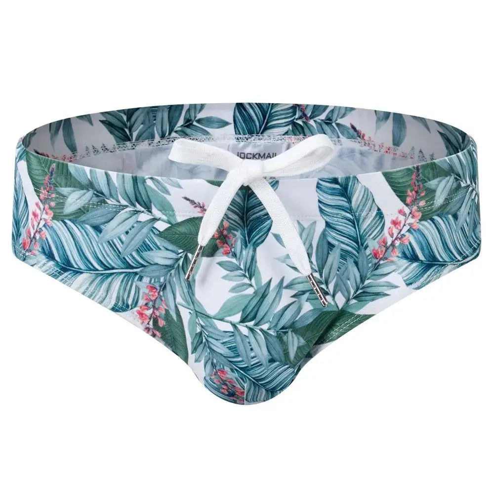 Multicolor Push-Up Swim Trunks - WOWihte