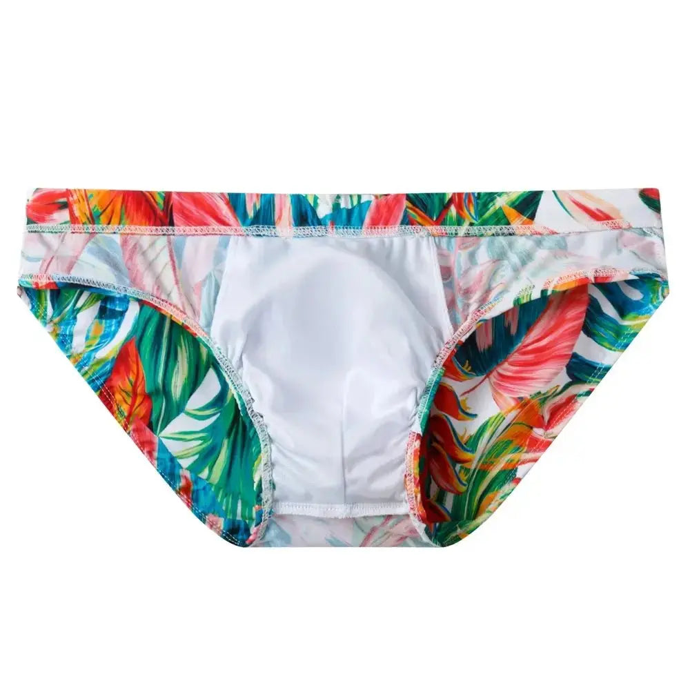 Multicolor Push-Up Swim Trunks - WOWihte