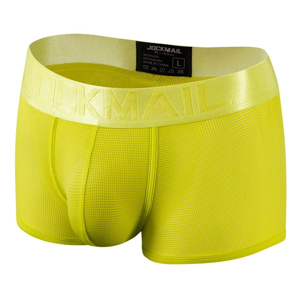 Neon Mesh Boxer Briefs - WOWihte