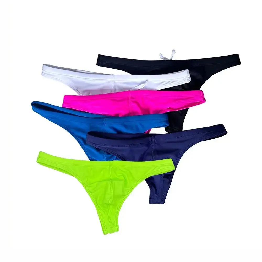 Nylon G - String Swim Bikini Briefs - WOWihte