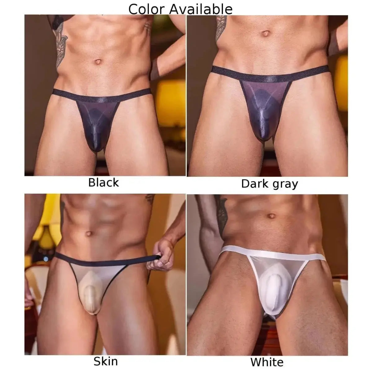 Open - Back G - String - WOWihte