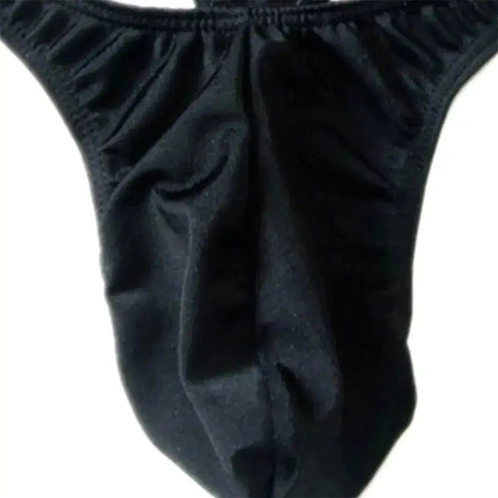 Open String Jock Strap Thong - WOWihte