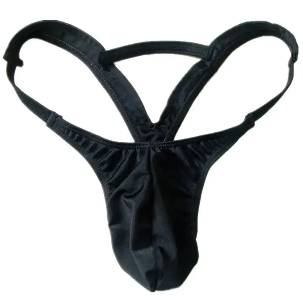 Open String Jock Strap Thong - WOWihte