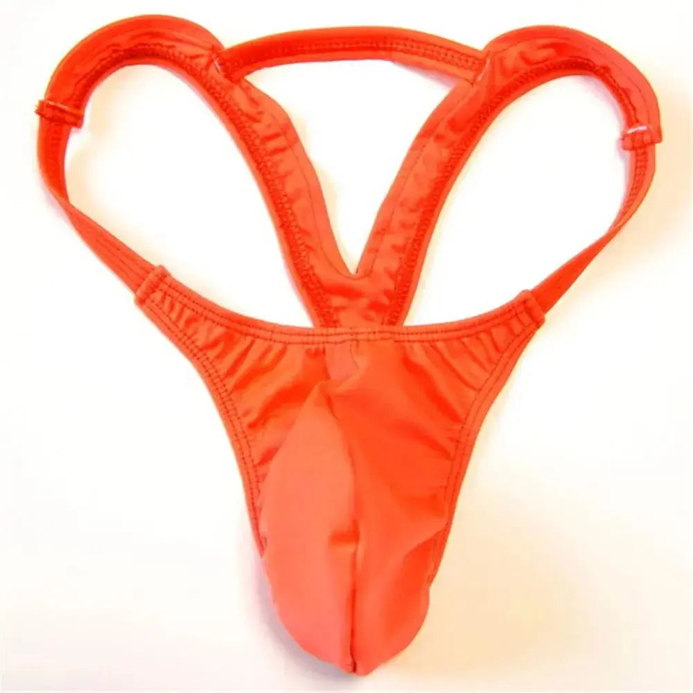 Open String Jock Strap Thong - WOWihte