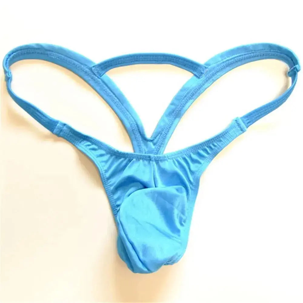 Open String Jock Strap Thong - WOWihte