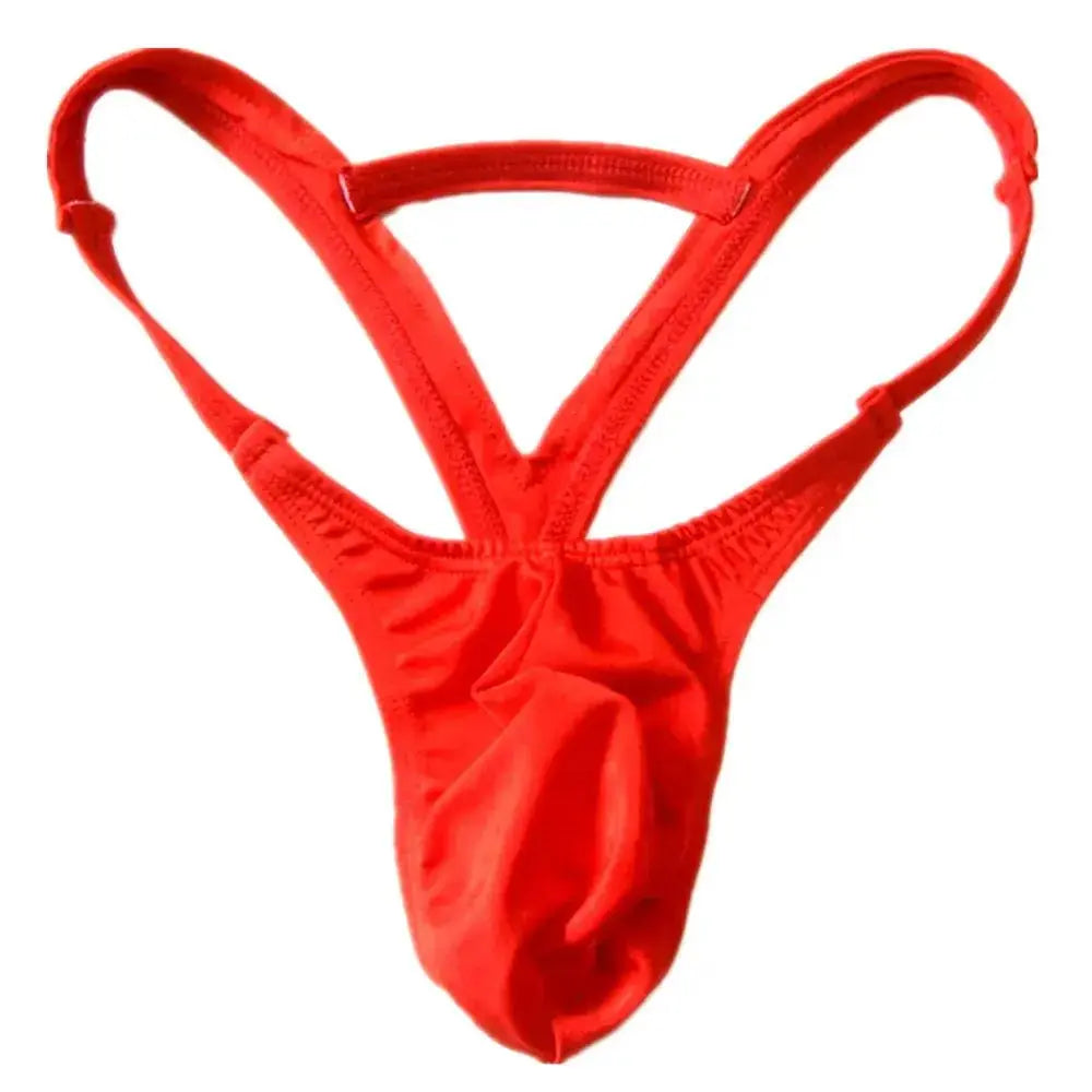 Open String Jock Strap Thong - WOWihte