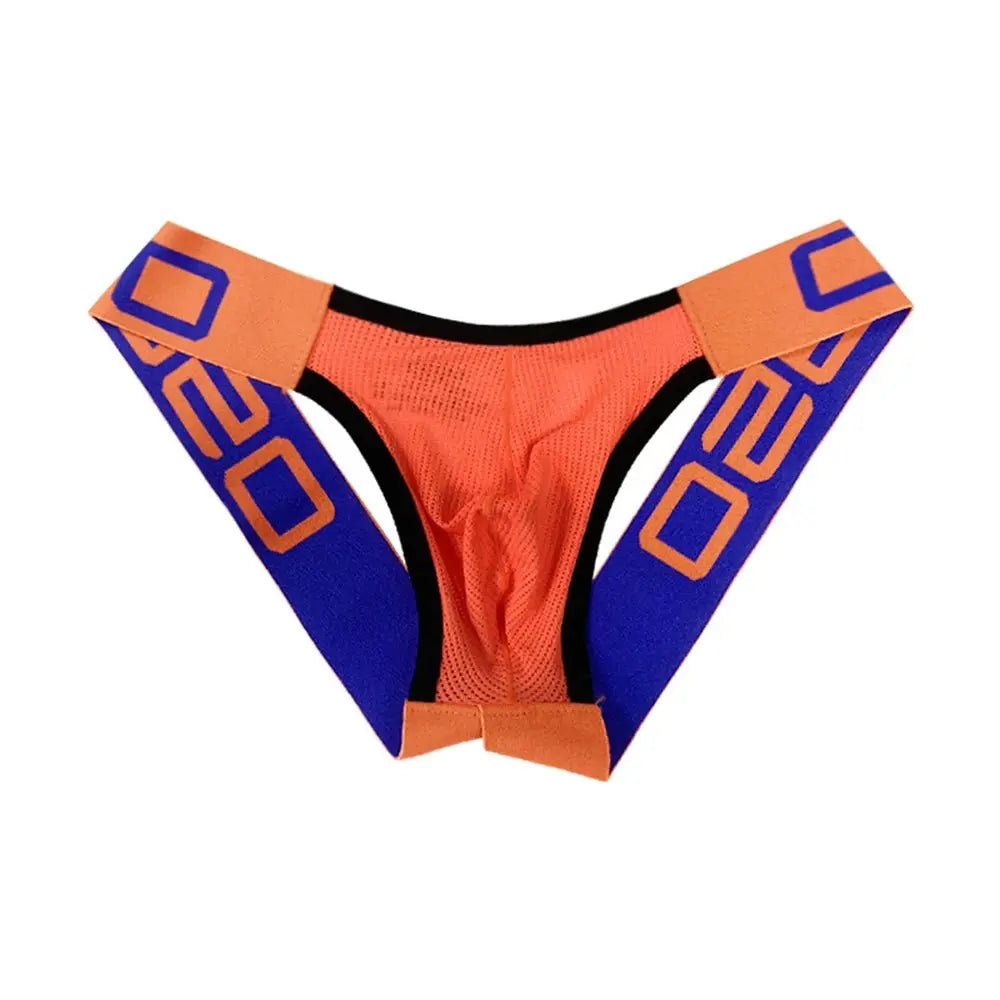 ORLVS Men's Quick - Dry Mesh Thong - WOWihte