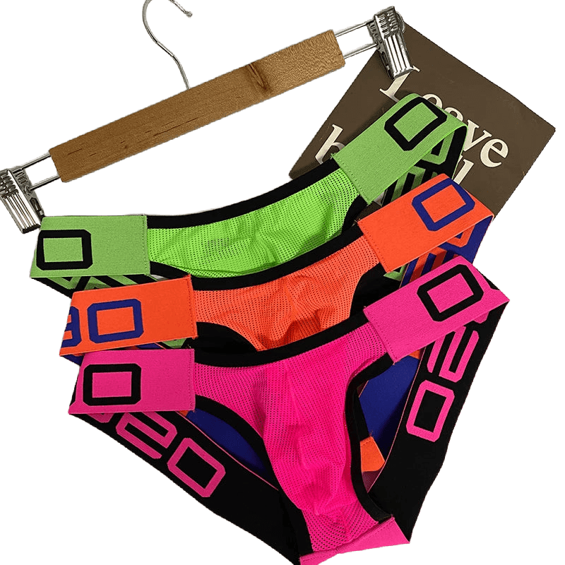 ORLVS Men's Quick - Dry Mesh Thong - WOWihte