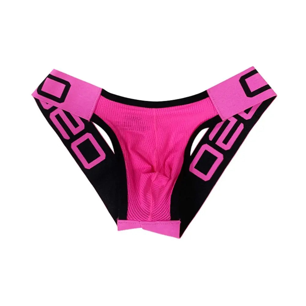 ORLVS Men's Quick - Dry Mesh Thong - WOWihte